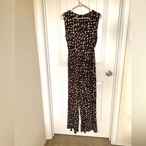 Cheetah print jumpsuit